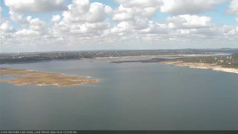 Lake Travis webcam, October 24, 2024 12:25 PM CT