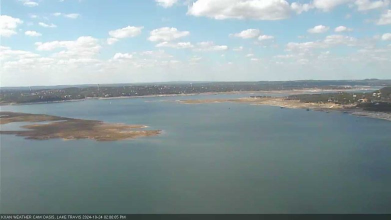 Lake Travis webcam, October 24, 2024 2:00 PM CT