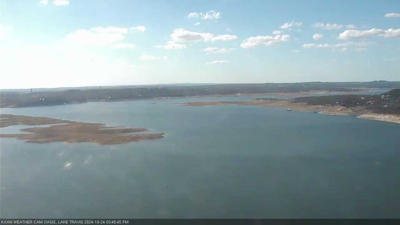 Lake Travis webcam, October 24, 2024 3:45 PM CT