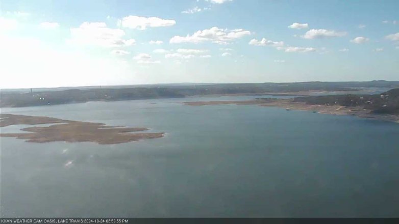Lake Travis webcam, October 24, 2024 4:00 PM CT