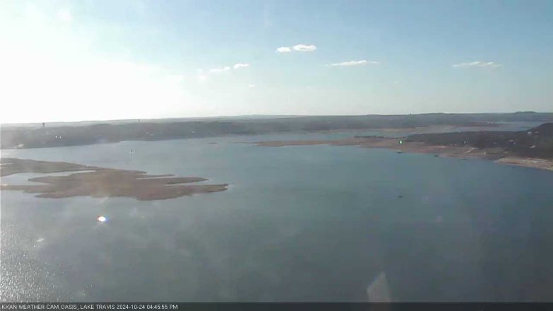 Lake Travis webcam, October 24, 2024 4:45 PM CT