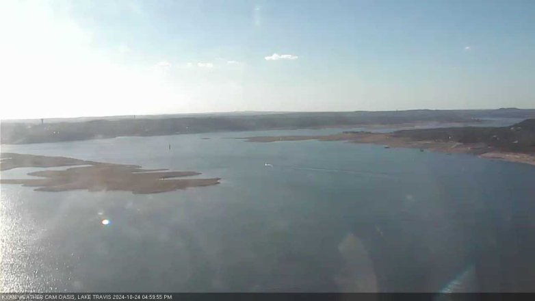 Lake Travis webcam, October 24, 2024 5:00 PM CT