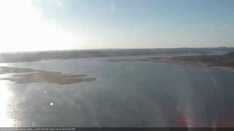 Lake Travis webcam, October 24, 2024 5:25 PM CT