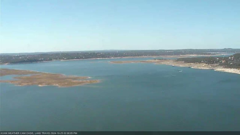 Lake Travis webcam, October 25, 2024 2:00 PM CT