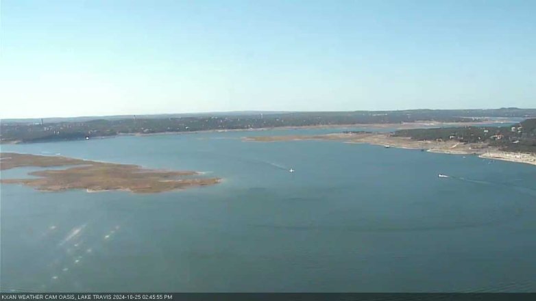 Lake Travis webcam, October 25, 2024 2:45 PM CT