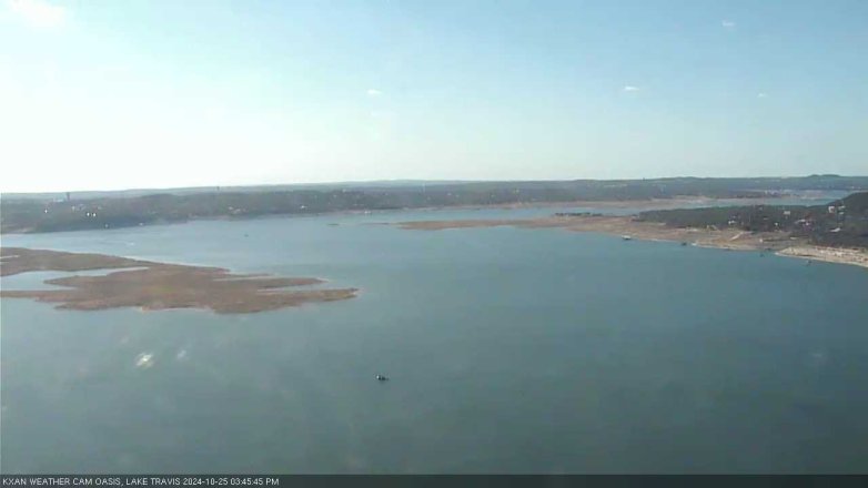 Lake Travis webcam, October 25, 2024 3:45 PM CT