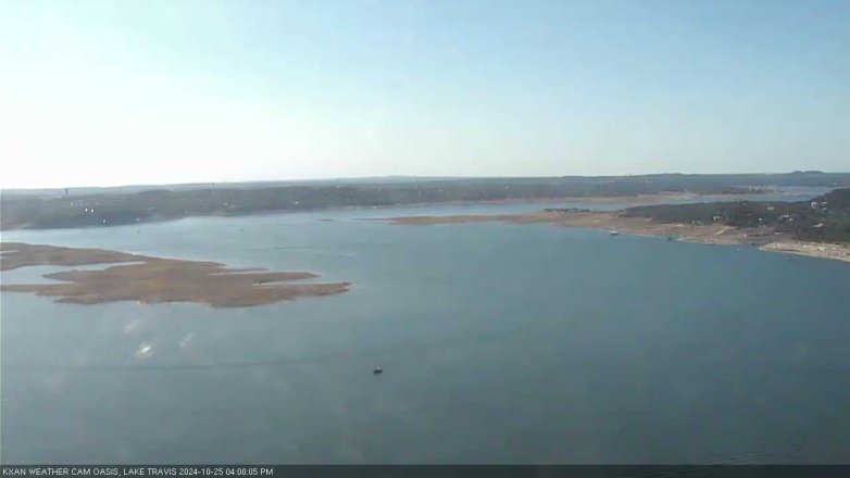 Lake Travis webcam, October 25, 2024 4:00 PM CT