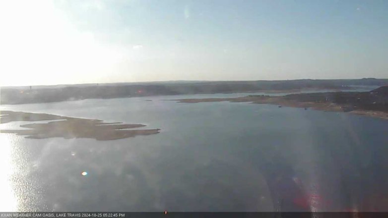 Lake Travis webcam, October 25, 2024 5:25 PM CT