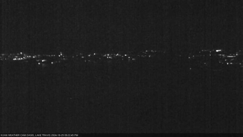 Lake Travis webcam, October 25, 2024 9:25 PM CT