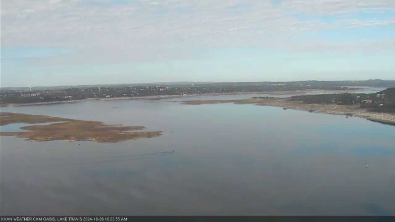 Lake Travis webcam, October 26, 2024 10:25 AM CT