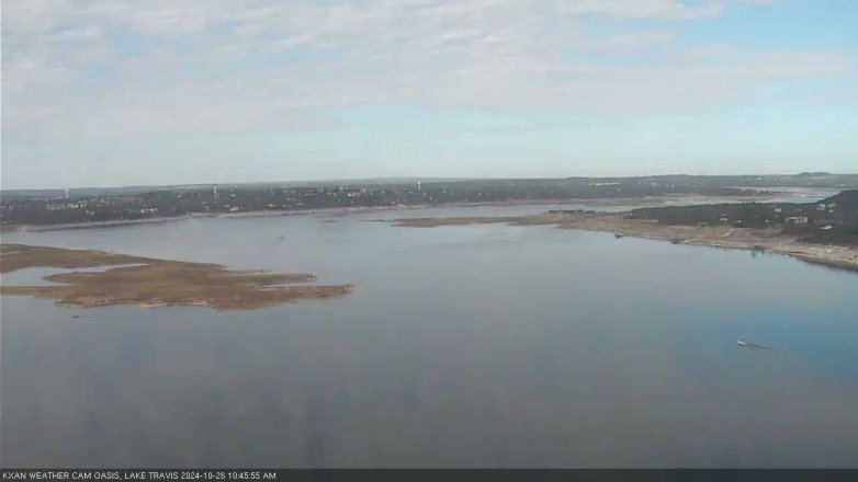 Lake Travis webcam, October 26, 2024 10:45 AM CT