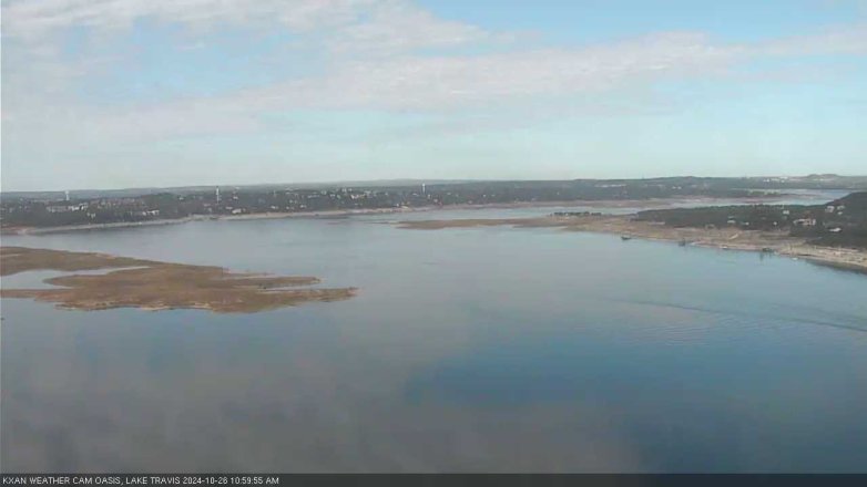 Lake Travis webcam, October 26, 2024 11:00 AM CT