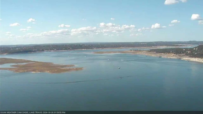 Lake Travis webcam, October 26, 2024 2:00 PM CT