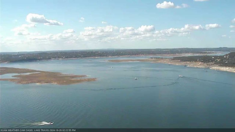 Lake Travis webcam, October 26, 2024 2:25 PM CT