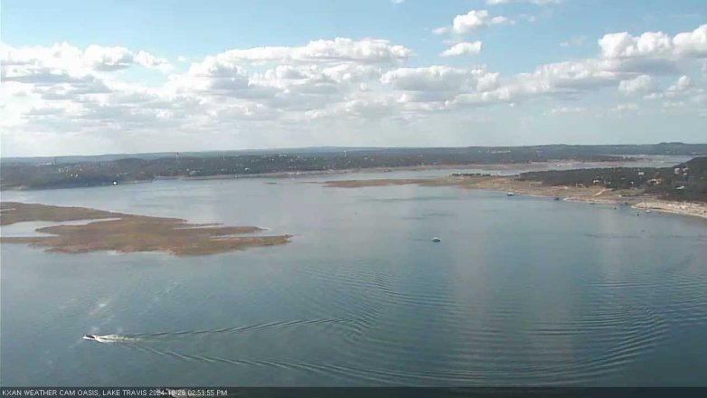 Lake Travis webcam, October 26, 2024 3:00 PM CT