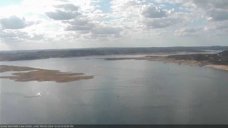 Lake Travis webcam, October 26, 2024 4:00 PM CT