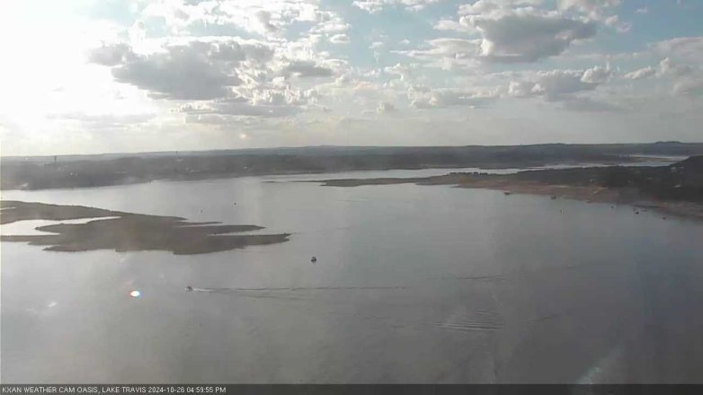 Lake Travis webcam, October 26, 2024 5:00 PM CT