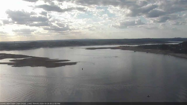 Lake Travis webcam, October 26, 2024 5:25 PM CT