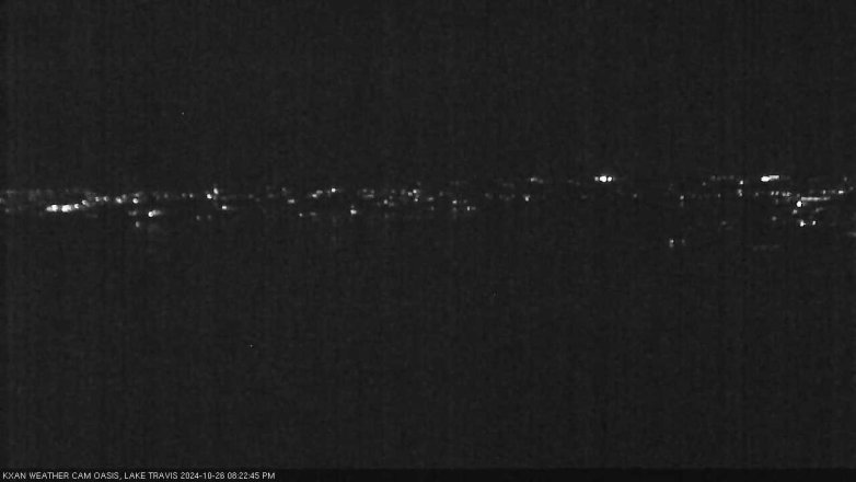 Lake Travis webcam, October 26, 2024 8:25 PM CT