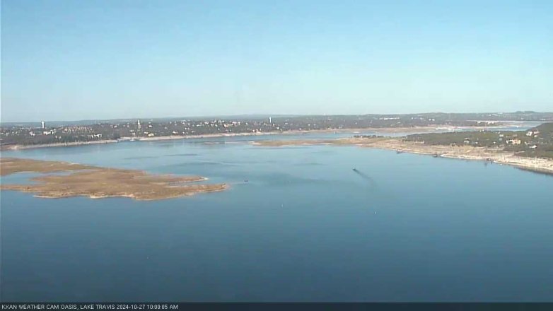 Lake Travis webcam, October 27, 2024 10:00 AM CT