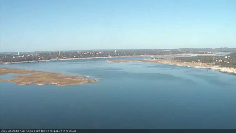 Lake Travis webcam, October 27, 2024 10:25 AM CT