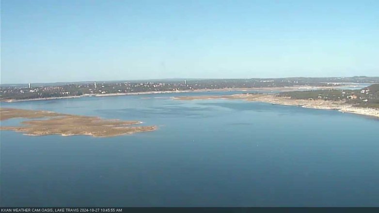 Lake Travis webcam, October 27, 2024 10:45 AM CT