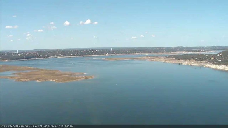 Lake Travis webcam, October 27, 2024 12:25 PM CT
