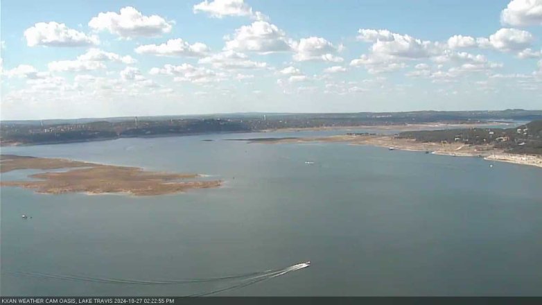 Lake Travis webcam, October 27, 2024 2:25 PM CT