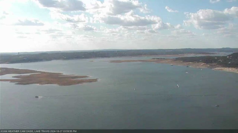 Lake Travis webcam, October 27, 2024 4:00 PM CT