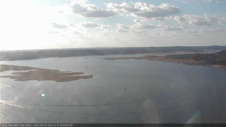 Lake Travis webcam, October 27, 2024 5:00 PM CT