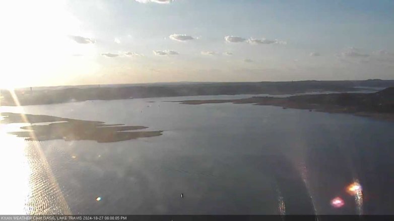 Lake Travis webcam, October 27, 2024 6:00 PM CT