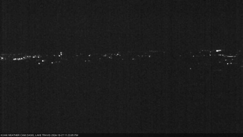 Lake Travis webcam, October 27, 2024 11:25 PM CT
