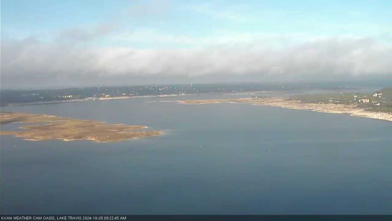 Lake Travis webcam, October 28, 2024 9:25 AM CT