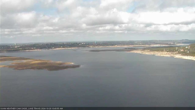 Lake Travis webcam, October 28, 2024 10:45 AM CT