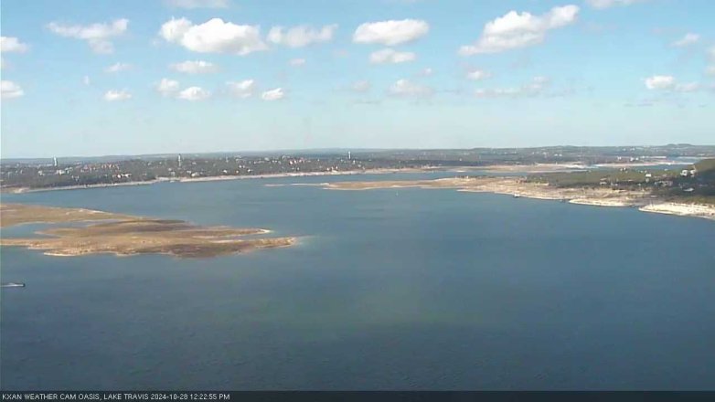 Lake Travis webcam, October 28, 2024 12:25 PM CT