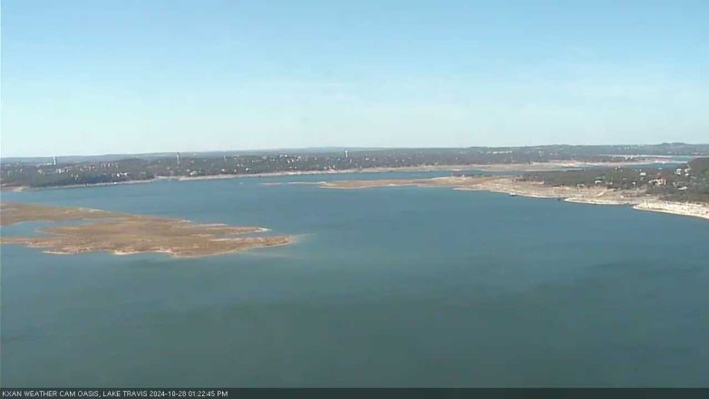 Lake Travis webcam, October 28, 2024 1:25 PM CT