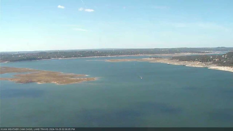 Lake Travis webcam, October 28, 2024 2:00 PM CT