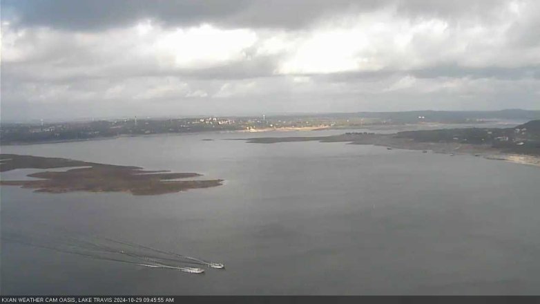 Lake Travis webcam, October 29, 2024 9:45 AM CT