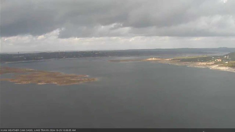 Lake Travis webcam, October 29, 2024 10:00 AM CT