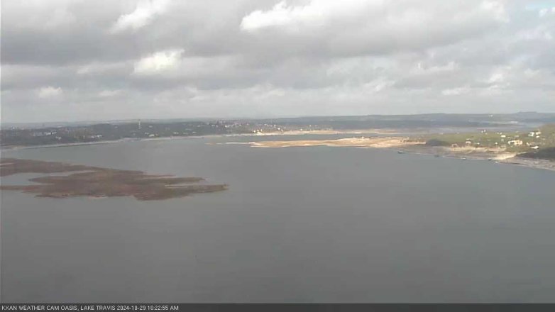 Lake Travis webcam, October 29, 2024 10:25 AM CT