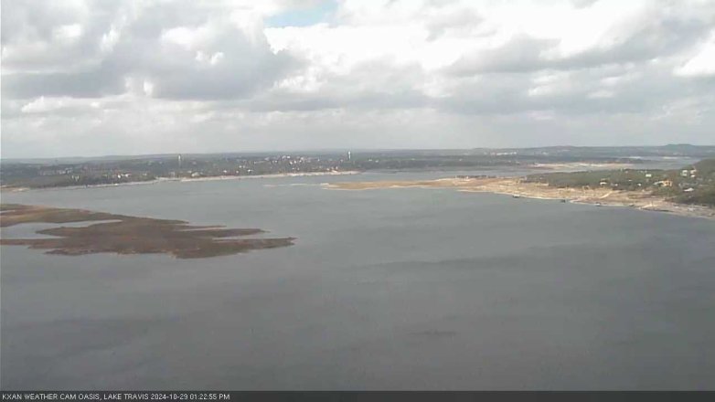 Lake Travis webcam, October 29, 2024 1:25 PM CT