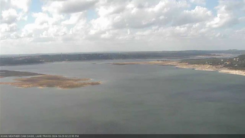 Lake Travis webcam, October 29, 2024 2:25 PM CT