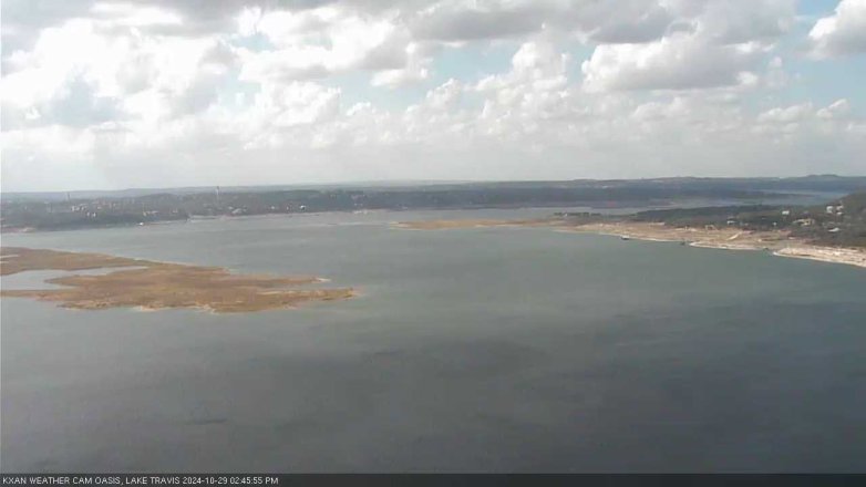 Lake Travis webcam, October 29, 2024 2:45 PM CT