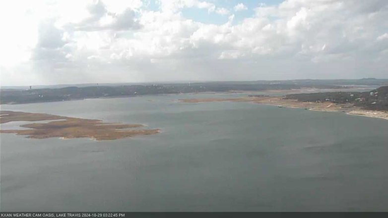 Lake Travis webcam, October 29, 2024 3:25 PM CT