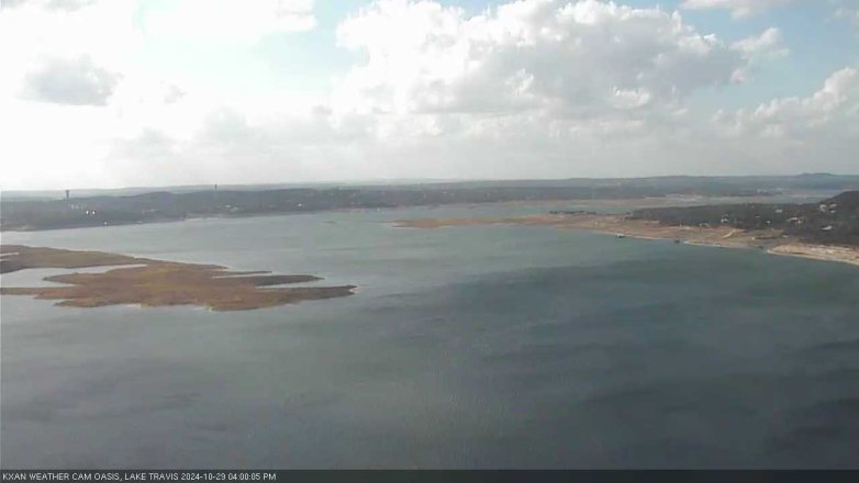 Lake Travis webcam, October 29, 2024 4:00 PM CT