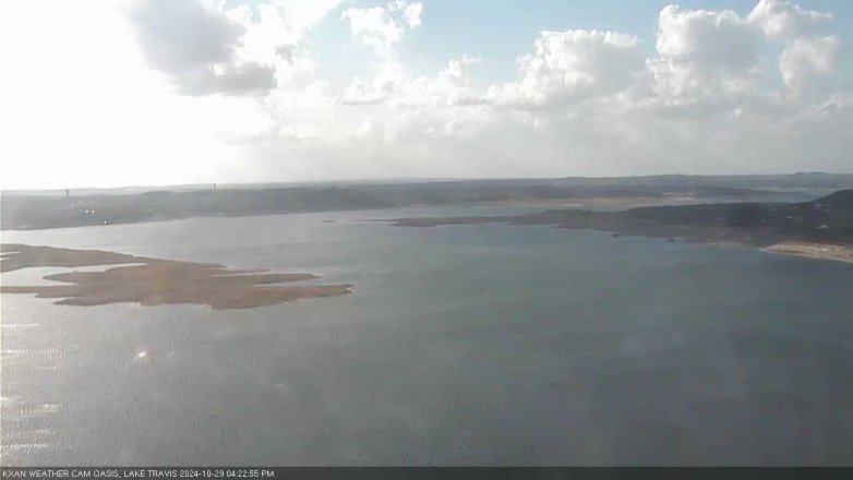 Lake Travis webcam, October 29, 2024 4:25 PM CT