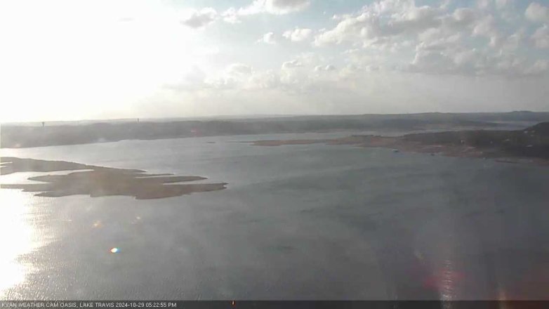 Lake Travis webcam, October 29, 2024 5:25 PM CT