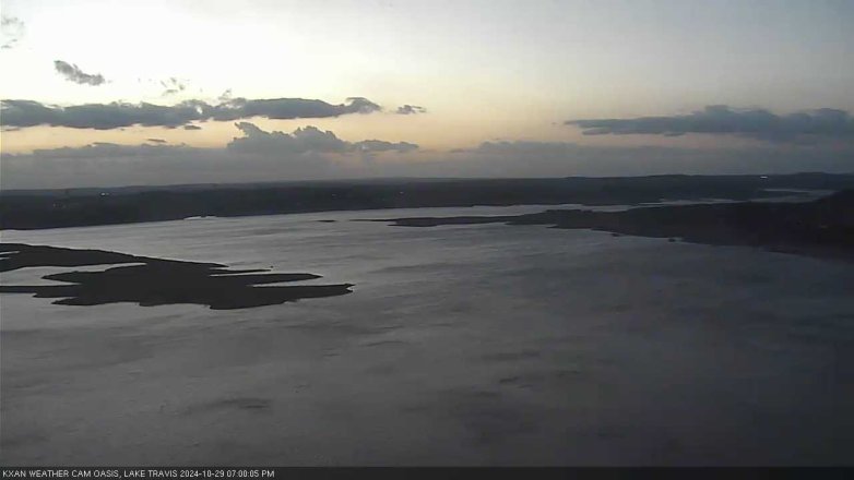 Lake Travis webcam, October 29, 2024 7:00 PM CT