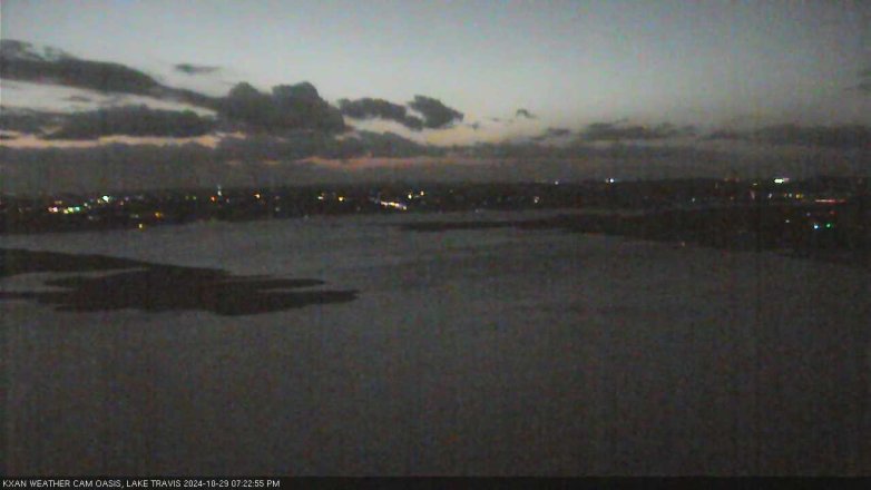 Lake Travis webcam, October 29, 2024 7:25 PM CT