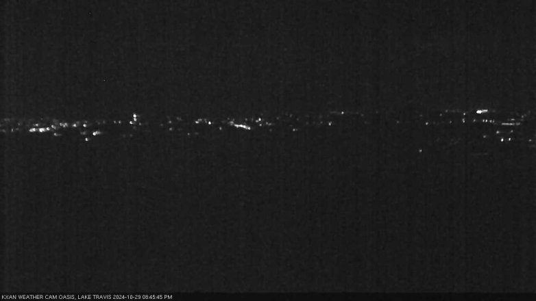 Lake Travis webcam, October 29, 2024 8:45 PM CT